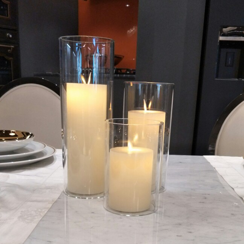 充电遥控led电子假蜡烛灯仿真摇摆西餐厅酒店会所婚礼布置装饰场