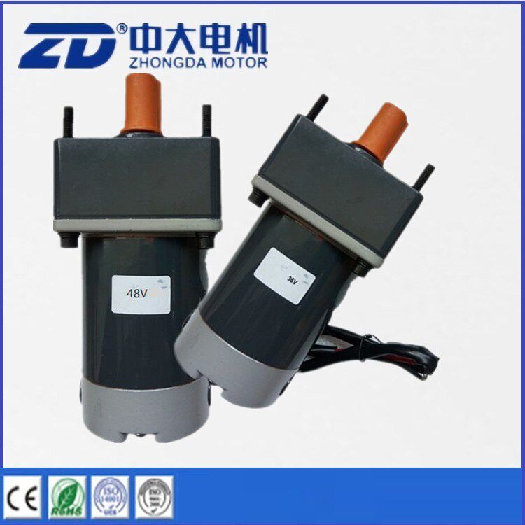 36V/48V明诺扫地车用 边刷电机 60W直流边刷马达环卫车扫地机马达