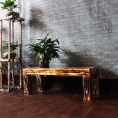 凳浴室凳床尾凳小板凳长凳子长条凳实木碳化复古凳条凳长板凳换鞋