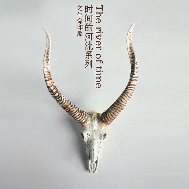 鹿头牛头羊头动物头骨创意家居壁挂 特色墙饰壁饰软装装饰工艺品,家居饰品,壁饰,淘宝优惠券,粉丝福利购,淘宝优惠卷