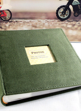 影集相册插页式家庭创意手工情侣浪漫4R4D6寸5R7寸可爱宝宝相簿本