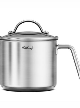 菲仕朗18/10不锈钢14cm奶锅奶杯煮面锅辅食锅小汤锅炖锅糖水锅