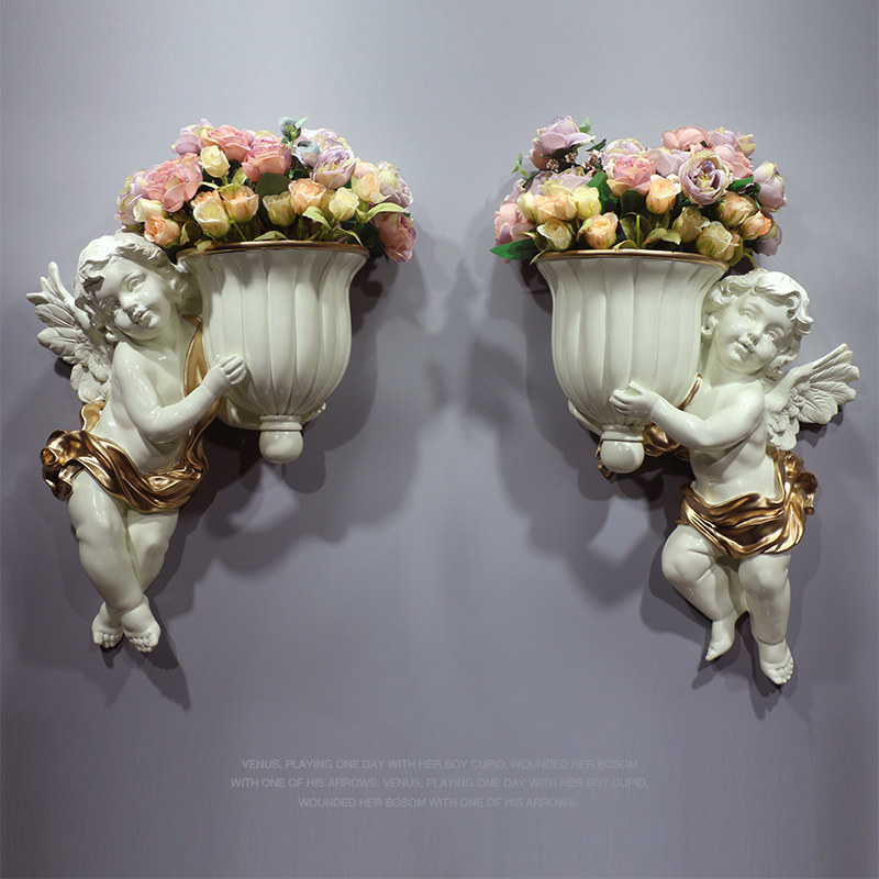 法式墙面挂饰墙壁装饰品创意客厅餐厅墙上工艺品电视背墙立体挂件