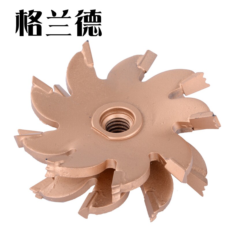 一次成型开槽机刀片泡沫砖开槽机轻质砖加气块 合金刀头刀片 35mm