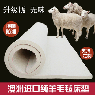 铺床卧室加厚羊毛毡床垫地铺家用隔热软垫保暖床毡火炕羊毛毡垫床