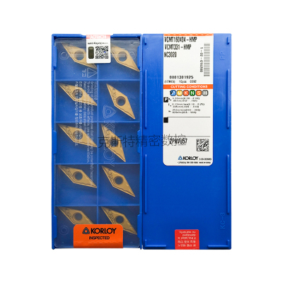 正品克洛伊数控菱形刀片 VCMT160404-HMP NC3020 加工钢件