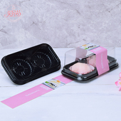 B141雪媚娘包装 100套 172青团两个吸塑盒泡芙肉松小贝四个烘焙包装