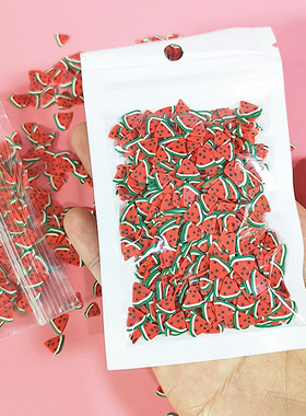 1000pcs 10g/Pack Slime DIY Accessories Toys Mini Strawberry