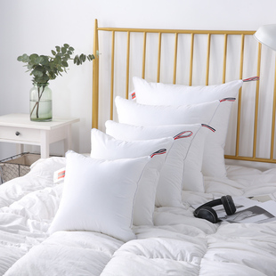 白色全棉多规格抱枕芯30x50/55/65卧室沙发纯棉靠枕芯正方形枕芯