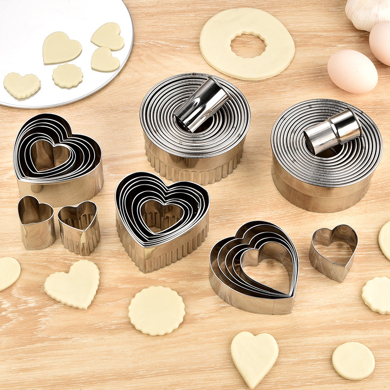 烘焙切模具面包馒头爱心牙级光极圆形饼干饭团迷你DIY做点心工具,厨房/烹饪用具,烘焙模具,淘宝优惠券,粉丝福利购,淘宝优惠卷