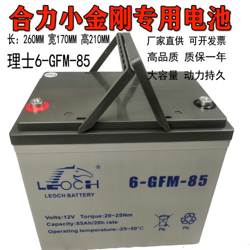 中力合力诺力西林搬易通力达WWP小金刚搬运车电瓶电池6-EVF-80/85