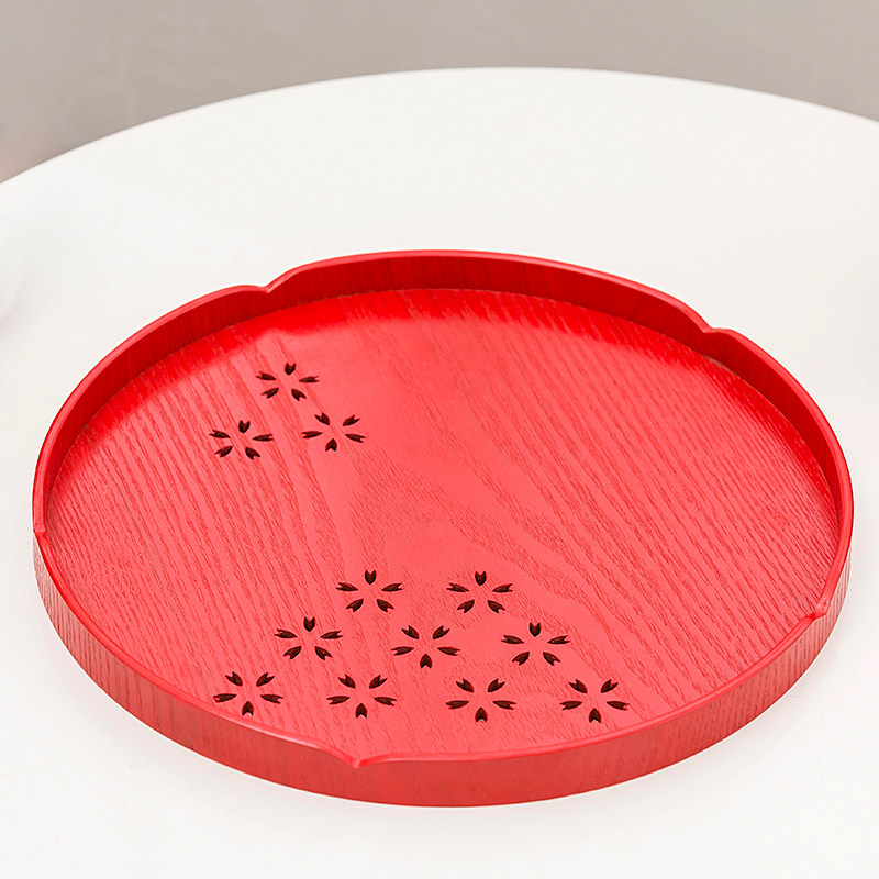 结婚托盘婚礼新娘敬茶敬酒盘婚庆用品奉茶盘圆糖果盘木质红色盘子,节庆用品/礼品,创意礼盒/礼品套组,淘宝优惠券,粉丝福利购,淘宝优惠卷