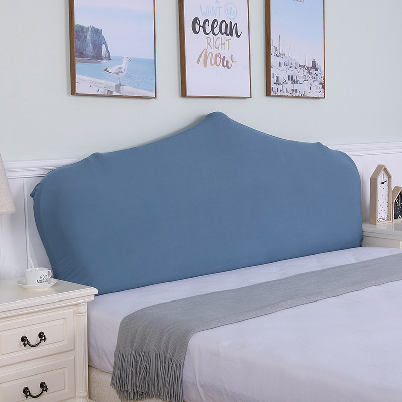 纯色弹力布艺全包床头罩床头套子靠板套靠背罩皮床软包防尘套盖巾,居家布艺,床头罩,淘宝优惠券,粉丝福利购,淘宝优惠卷