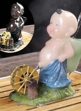 变色茶宠摆件尿童喷水撒尿茶玩可养茶具茶台茶艺茶盘饰品茶道配件