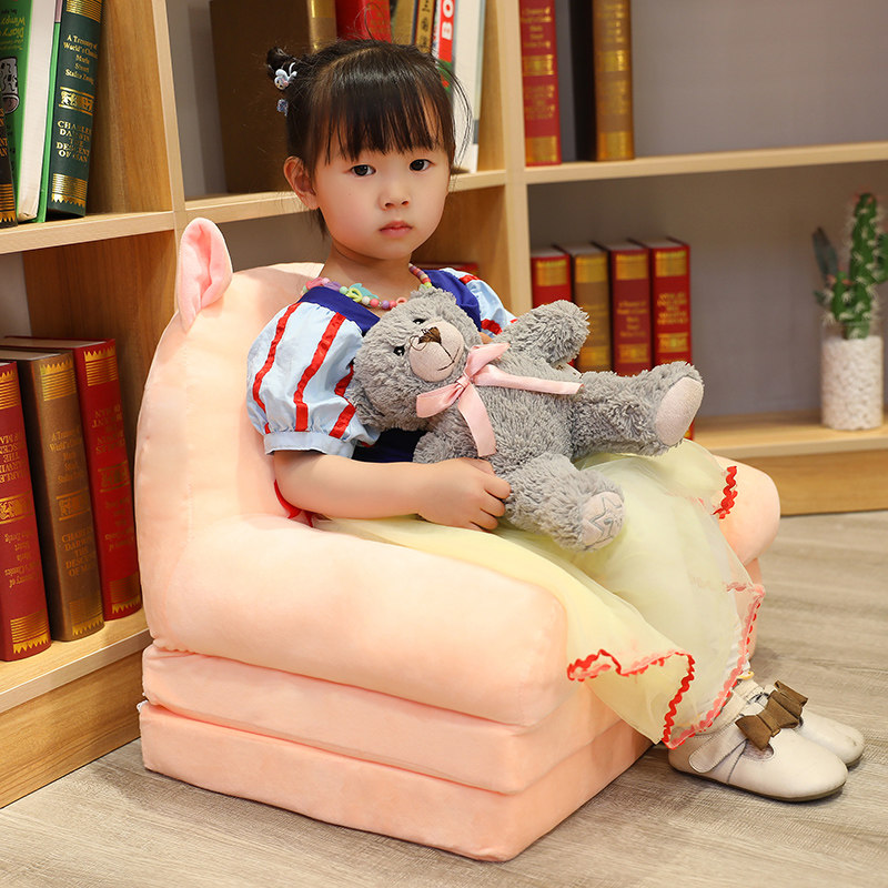 儿童坐垫沙发男孩女孩幼儿园榻榻米宝宝学坐餐椅卡通座椅折叠可拆,居家布艺,椅垫,淘宝优惠券,粉丝福利购,淘宝优惠卷