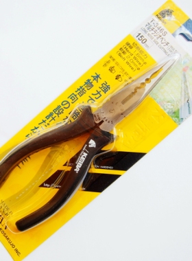 尖嘴钳 有牙尖咀钳 T-346S 电工工具 原装进口日本KEIBA