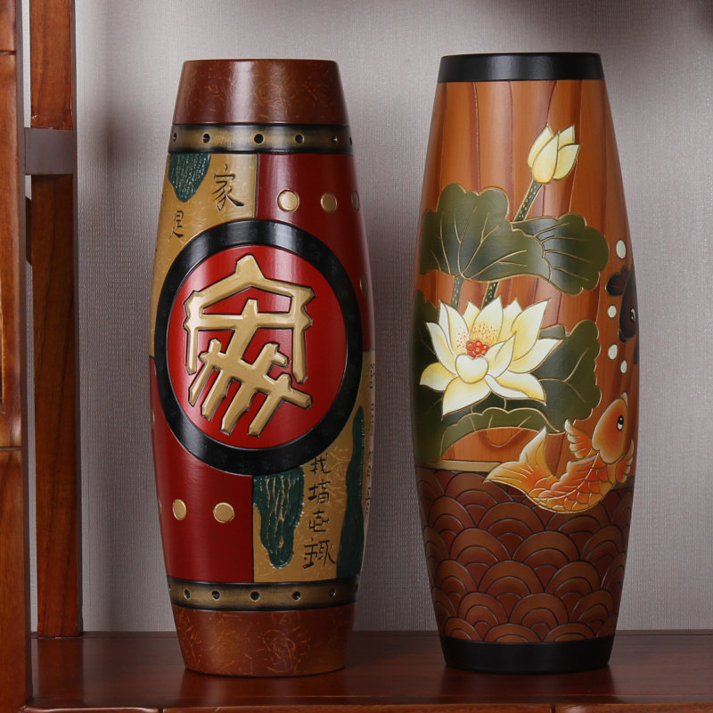 新中式陶瓷酒柜装饰品博古架家庭摆件室内玄关电视柜客厅小工艺品