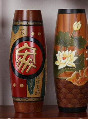 新中式陶瓷酒柜装饰品博古架家庭摆件室内玄关电视柜客厅小工艺品