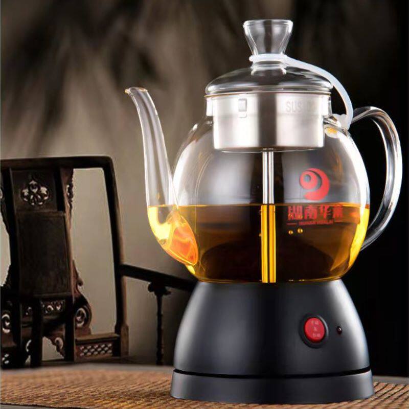黑茶煮茶器多功能蒸茶器玻璃蒸茶全自动湖南华莱蒸汽喷淋煮茶壶