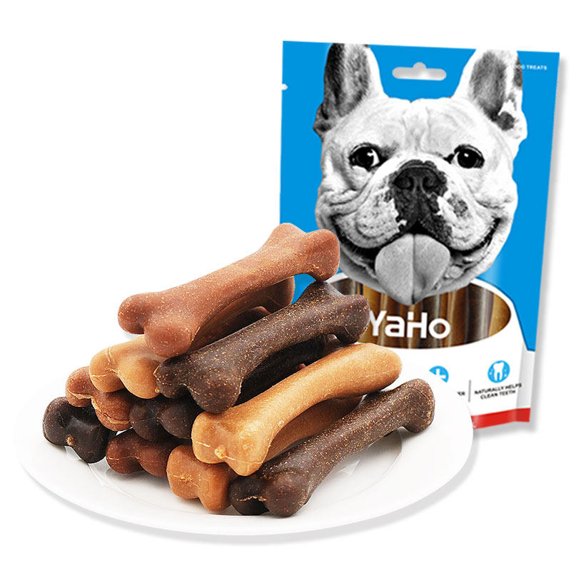 8包!亚禾狗狗磨牙棒耐咬泰迪金毛拉布拉多零食狗咬胶训犬洁齿