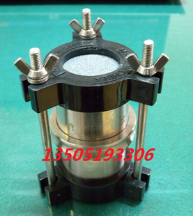 三轴仪饱和器 直径61.8mm 不锈钢饱和器