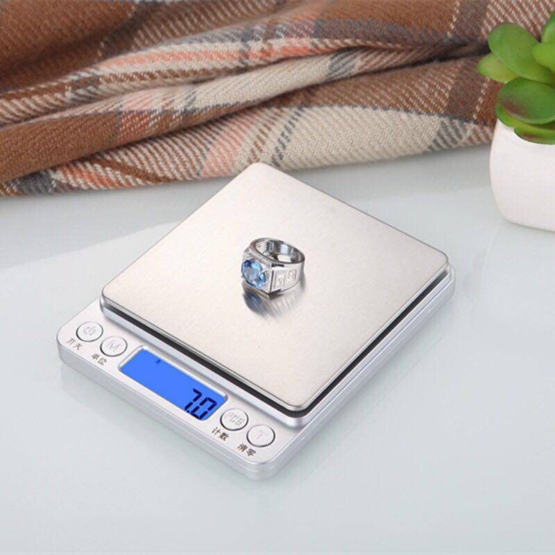 高研精准 秤度器电子秤0.01g天平小秤烘焙食物称重数小型克称