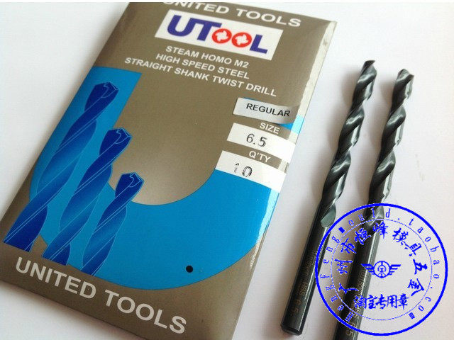 韩国进口UTOOL高速钢直柄钻头/UT麻花钻/不锈钢专用钻11.1-13.0mm