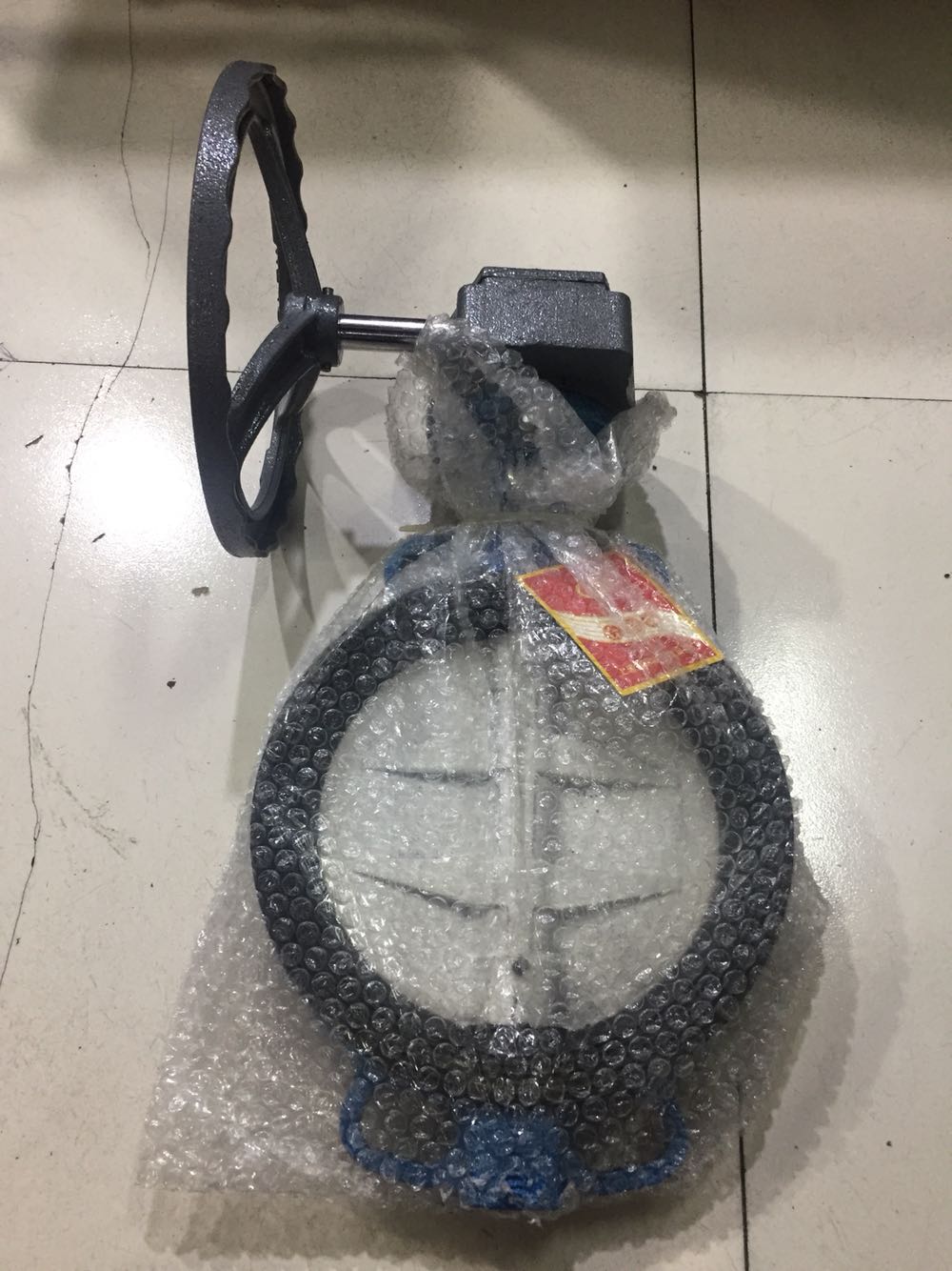 上海金桥阀门/D371J-16耐油蝶阀 衬胶蝶阀 蜗轮对夹蝶阀DN200