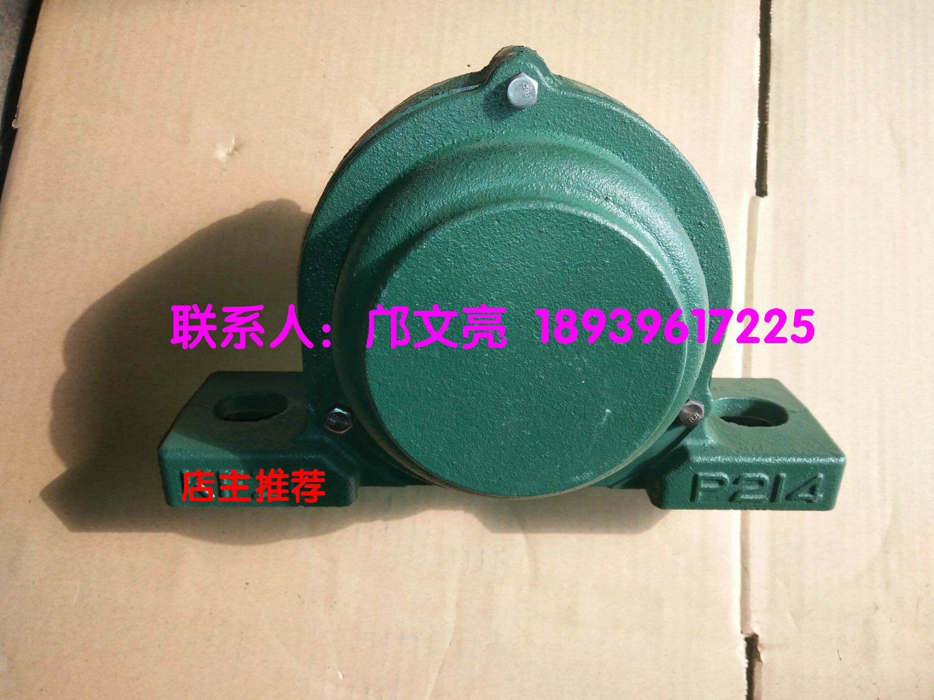 CP207 208 209 210 211 212 213 214 215 217 带铸铁防尘盖轴承座