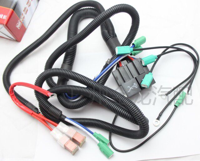 汽车大灯增亮线9004 9005 9006 灯泡增光线组12v 24v/H1 H3 H4 H7