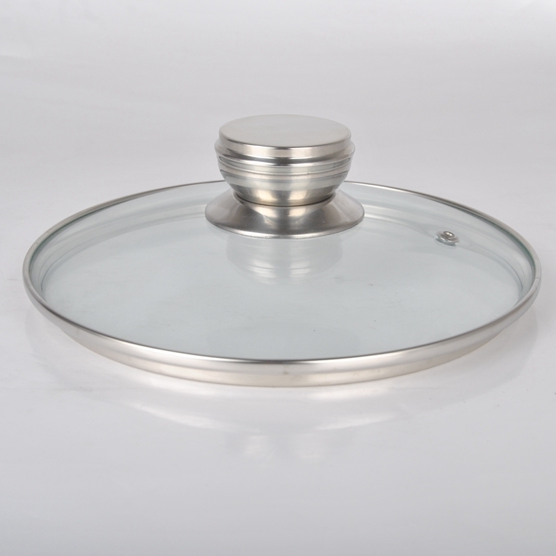 新品德国304不锈钢锅盖厨房烹饪 汤锅盖 蒸盖适合18cm 奶锅 小锅