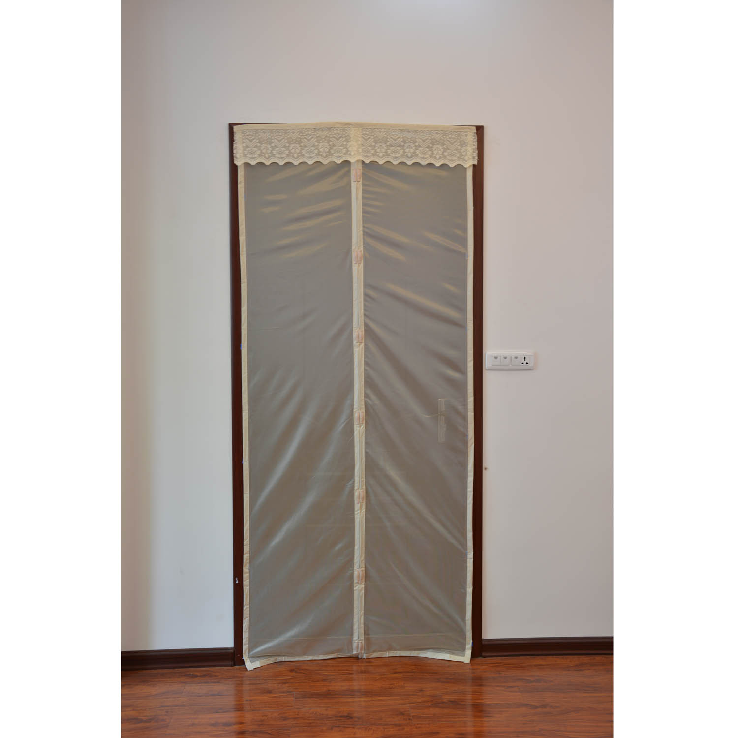 包邮 纱门 防蚊门帘免穿磁条 磁性纱窗门帘 磁性软纱门