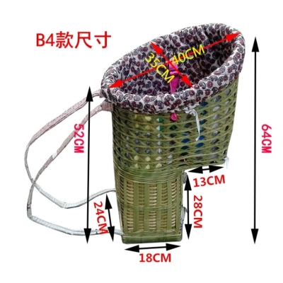 新品a手工四季儿童筐纯抱四川小孩背篼椅婴儿背篓背通用竹编