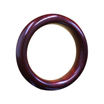 手镯女小叶紫檀木素面简约圆条贵妃镯女款送妈妈女友礼品镯子手环