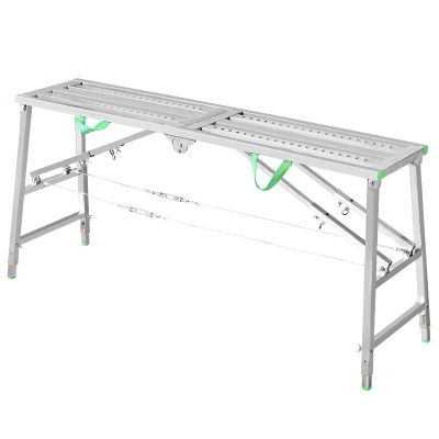 现货施工长凳登手架升降工作平台便携式折叠装修马凳多功能高梯高