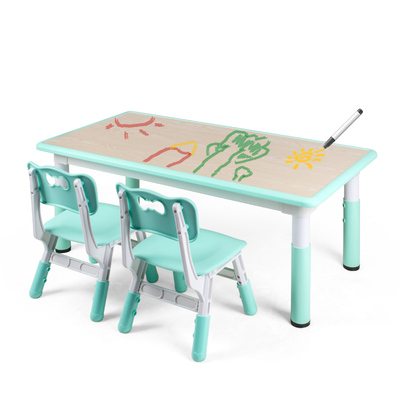 幼儿园儿童桌椅套装写字桌学习游戏玩H具桌可升降宝宝小桌子多功