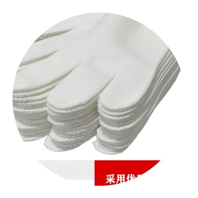 尼龙劳工劳动修车男工地干活 手套劳保耐磨工作纯棉加厚棉线薄款