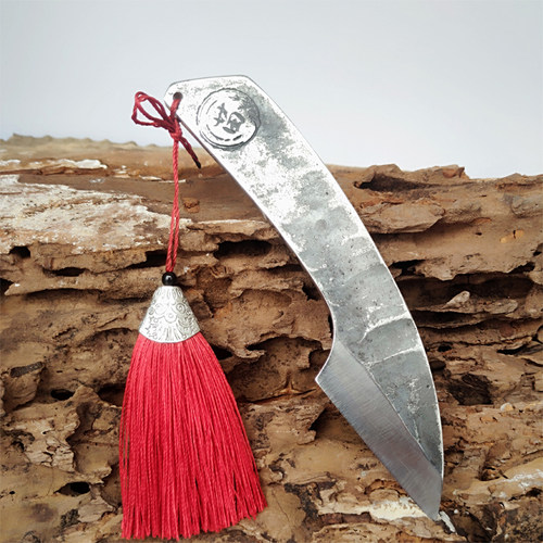 苗匠工坊手工锻打夹钢嫁接刀削木接树嫁接刀工具刀园艺芽接刀