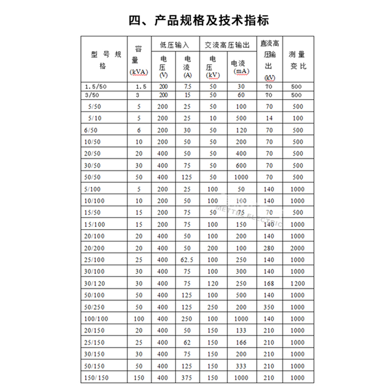 急速发货高压试验变压器工频耐压试验装置 50KV工频交直流耐压试