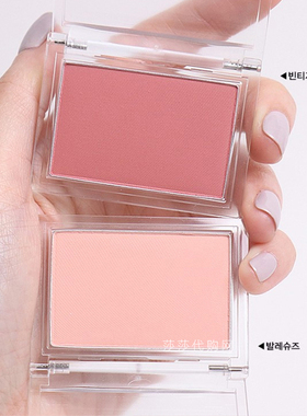 Missha谜尚棉花糖腮红修容阴影鼻影ballet shoes15444#杏粉干玫瑰