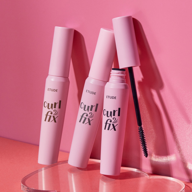 韩国ETUDE爱丽小屋 Curl fix防水睫毛膏持久不晕染纤长浓密卷翘