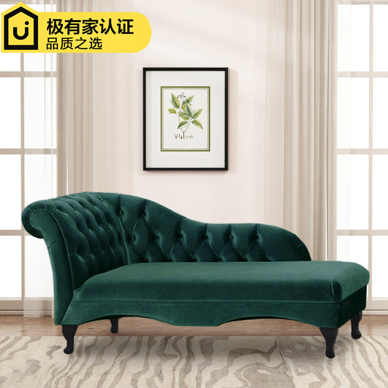 速发美榻布艺贵妃椅小户型卧室休贵美人式小型沙发单人实木闲妃榻,住宅家具,贵妃椅,淘宝优惠券,粉丝福利购,淘宝优惠卷