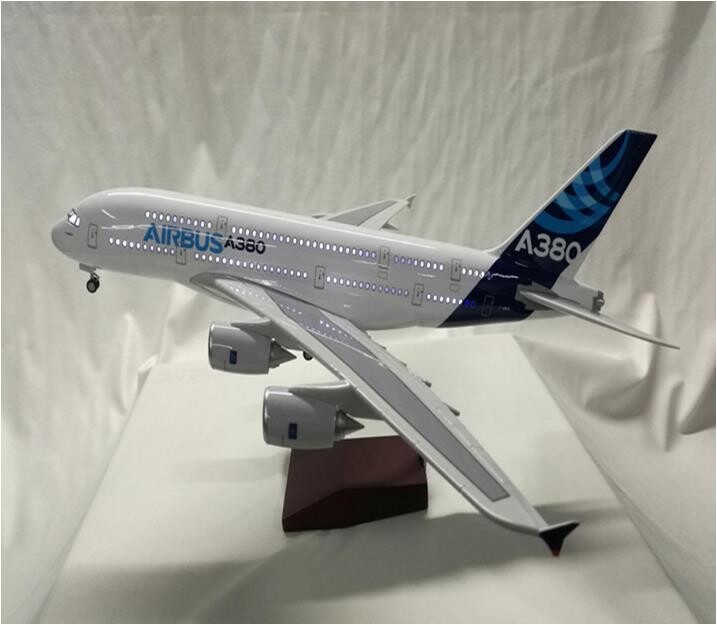 160空中客车a390飞机模型1:130空中客机797空客led飞.机模型摆件