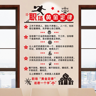 速发公司职公室企业文化墙励志标语团墙办场墙面装饰队壁贴画布置