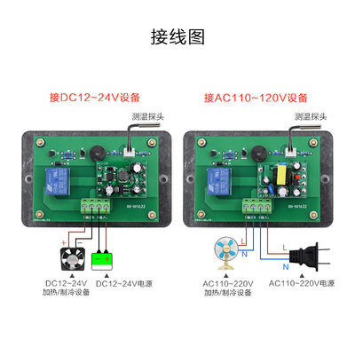 2021xhw16g22 l晶化c温加热控制器宠物箱控温S数字温控器液恒d显.