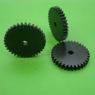 钢齿轮直正齿轮0.8模30齿40齿50齿平面齿行星齿轮孔60齿轮组