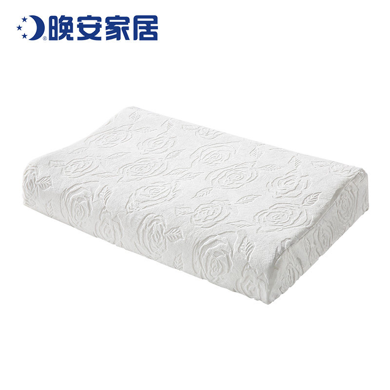 晚安 乳胶枕头 泰国进口乳胶 睡眠枕头双人橡胶枕单人枕芯