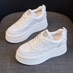 网面S厚底百搭松糕鞋 小个子7cm内增高小白鞋 韩版 透气薄款 潮 女夏季