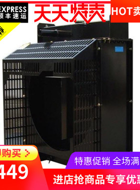 上柴100KWe 120千瓦SC4H160D2 SC4H180D2柴油机发电机组水箱散热