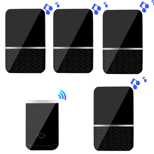 极速智能一二拖四无线门铃家用远距离穿J墙遥控铃呼叫器酒店会所